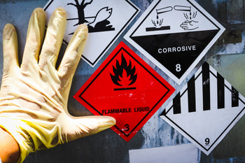 Flammable substance container