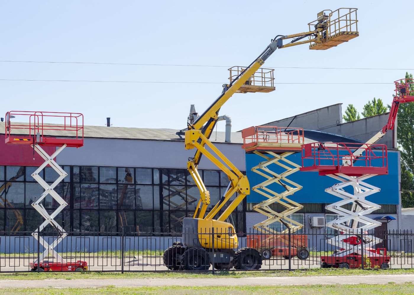 OSHA Aerial - Scissor and Boom Lift Safety Training - Product Graphic