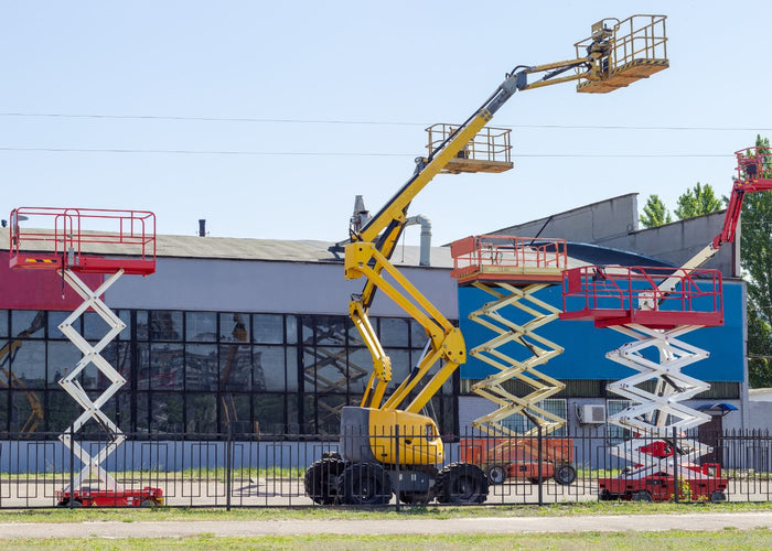 OSHA Aerial - Scissor and Boom Lift Safety Training - Product Graphic
