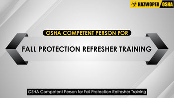 OSHA Competent Person for Fall Protection Training